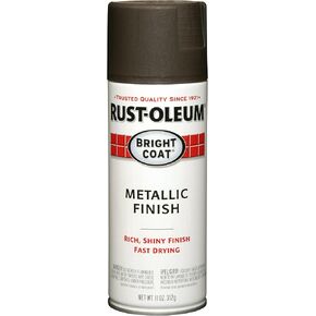 Rust-Oleum Stops Rust Bright Coat Metallic Spray Paint, Gold in Kuwait