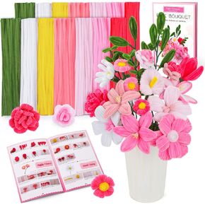 200 Pcs Pipe Cleaners, 20 Colors Pipe Cleaners Bulk for Crafts in Kuwait