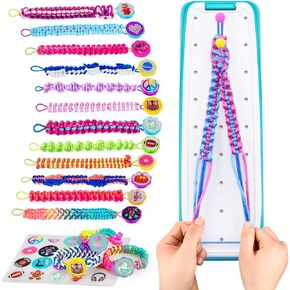 VERTOY Friendship Bracelet Making Kit for Girls - Cool Arts and Crafts Toys for 6 7 8 9 10 11 12 Years Old, Bracelet String and Rewarding Activity, Best Birthday Gifts for Teen Girls in Saudi Arabia