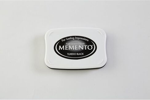 Tsukineko Memento Dye Ink Pad-Tuxedo, 7 x 2 cm (ME000900) in Kuwait