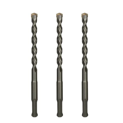 10-Pack 3/8 Inch x 8 Inch SDS Plus Rotary Hammer Drill Bits Set, Carbide Tipped for Brick, Masonry, Stone and Concrete in Kuwait