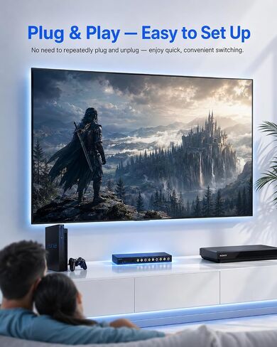 صندوق تبديل RCA 4 في 3 مخرج: 4 مخرج AV Splitter 3 مع جهاز تحكم عن بعد لتوزيع الصوت والفيديو، صندوق تحديد الصوت المركب للفيديو L/R لوحدات تحكم ألعاب DVD STB in Kuwait