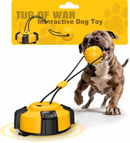 Interactive Tug of War Dog Toys Enrichment Stimulating Suction Cup in Kuwait