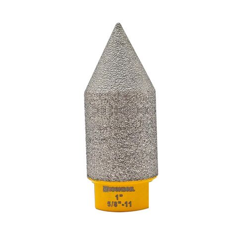 Diamond Beveling Chamfer Milling Bit - HIGHDRIL Diamond Countersink Finger Bit with 5/8-11 Thread for 2"(50mm) Hole Enlarging Shaping Trimming in Porcelain Ceramic Tile Granite Marble Quartz in Kuwait