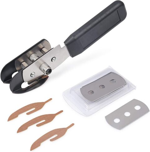 Gomake Vinyl Backing Cutter Bodyguard Vinyl Wrap Cutting Knife, Hidden Blade Wrap Cutter for Car Tinting and Backing Paper with 10 Extra Blades and 3 PTFE Stickers in Saudi Arabia