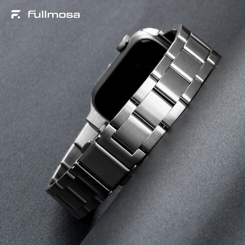 Fullmosa لا حاجة لأي أدوات متوافقة مع سوار ساعة Apple 41/45/44/40/42/38 ملم، سوار iWatch من الفولاذ المقاوم للصدأ مع حافظة لساعة Apple Series 8/7/6/5/4/3/2/1/SE2/SE، 41 ملم 40 ملم 38 ملم ذهبي وردي in Kuwait