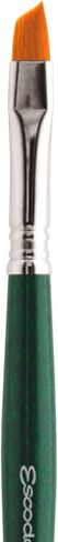 Escoda Barroco Series 1570 Artist Watercolor & Acrylic Paint Brush, Synthetic Gold Taklon Filament, Angle, Size 10 in Kuwait