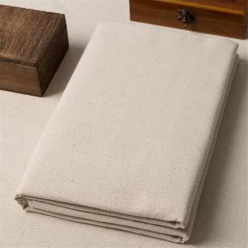 Blank Canvas Roll Pure Linen Oil Painting Painting Canvas Uncoated Fine Texture Linen Raw Oil Linen Canvas 28cm-220cm Wide Art Supplies(130cm x 1m) in Kuwait