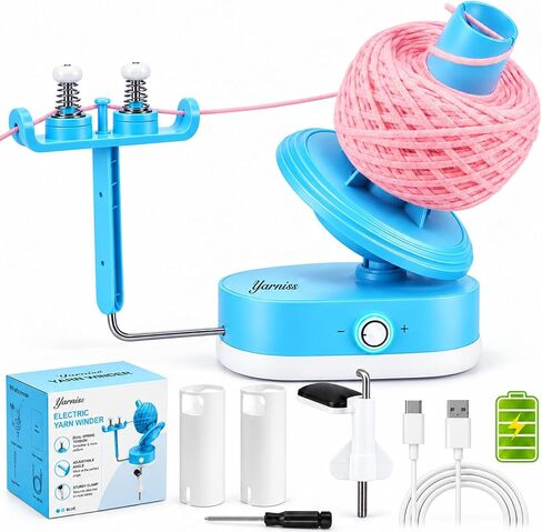 Yarniss Electric Yarn Winder 10oz, Large Capacity Yarn Ball Cake Winder in Saudi Arabia
