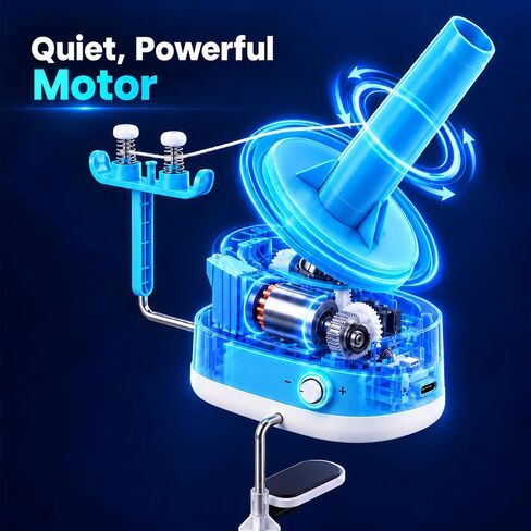 Yarniss Electric Yarn Winder 10oz, Large Capacity Yarn Ball Cake Winder in Saudi Arabia