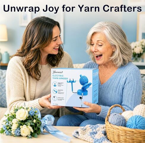 Yarniss Electric Yarn Winder 10oz, Large Capacity Yarn Ball Cake Winder in Saudi Arabia