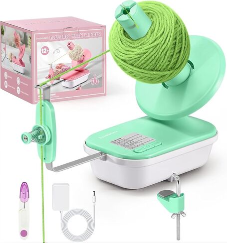 Electric Yarn Winder, High-Speed Yarn Ball Winder with 3 Adjustable Gears in Kuwait