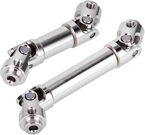1/30 Scale RC Crawler Stainless Steel Drive Shaft, Metal Replacement Drivetrain Part for SCX30-Style Chassis in Saudi Arabia