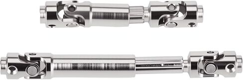 1/30 Scale RC Crawler Stainless Steel Drive Shaft, Metal Replacement Drivetrain Part for SCX30-Style Chassis in Saudi Arabia