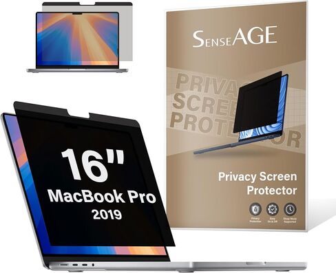 SenseAGE Magnetic Privacy Screen Filter for MacBook Air 15 inch (2023-2025, M2, M3, M4), Easy On/Off Anti-Blue Light Privacy Screen Protector, Compatible with MacBook Air 15.3 inch in Kuwait