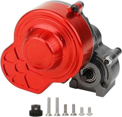 1/10 RC Alloy Transmission Case Gearbox with Steel Gear Assembled for SCX10 SCX10 II 90047 RC Crawler Car in Saudi Arabia