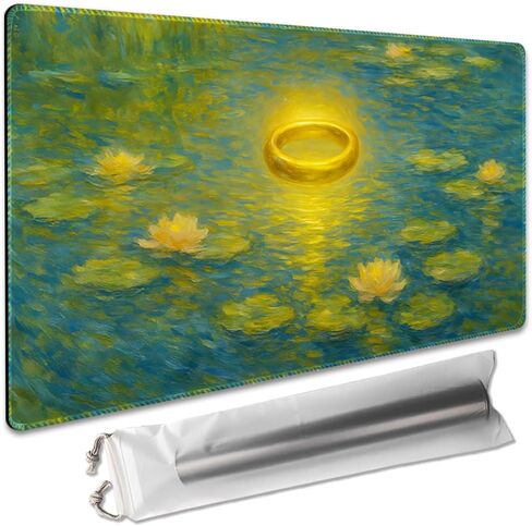 Board Game 14x24in MTG Playmat Compatible for OCG CCG RPG TCG Playmats (Blood Moon Secrets) in Saudi Arabia