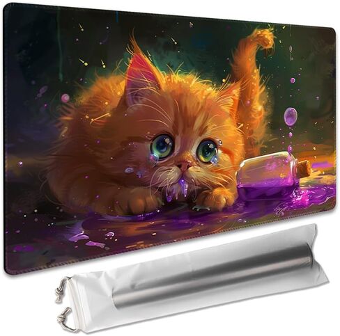 Board Game 14x24in MTG Playmat Compatible for OCG CCG RPG TCG Playmats (Blood Moon Secrets) in Kuwait