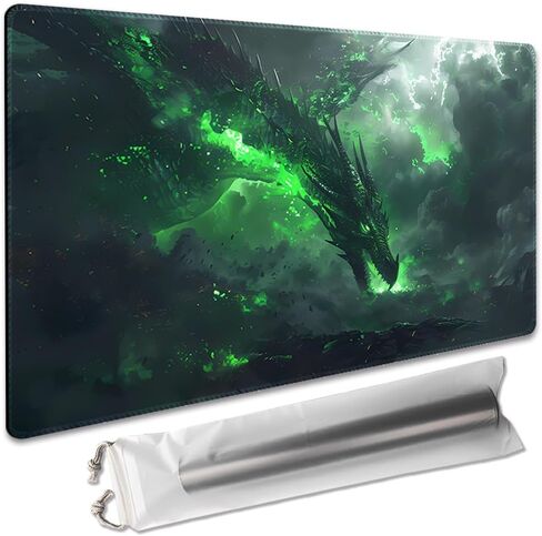 Board Game 14x24in MTG Playmat Compatible for OCG CCG RPG TCG Playmats (Blood Moon Secrets) in Kuwait