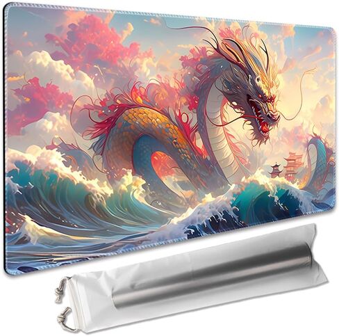Board Game 14x24in MTG Playmat Compatible for OCG CCG RPG TCG Playmats (Blood Moon Secrets) in Kuwait
