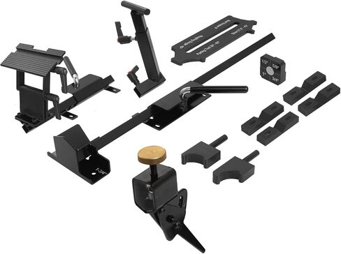 Pro Grind Sharpening System For Lathe Turning Tools, Chisels, Skews, Gouges, Bowl Gouges, Spindle Gouges and More. Includes the Multi-Grind Jig for Gouges, Slotted Platform and Tool Rest in Kuwait