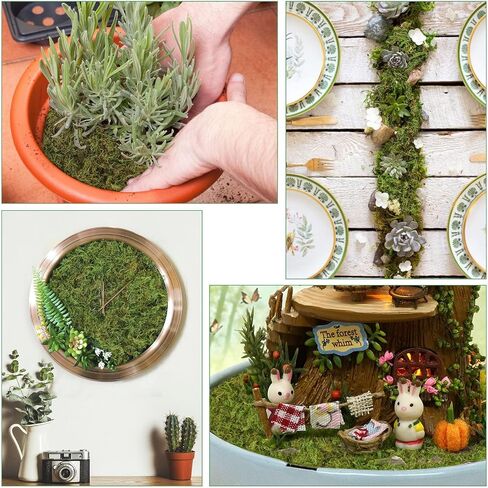 17.6 OZ Large Capacity Artificial Moss for Potted Plants and Crafts in Saudi Arabia