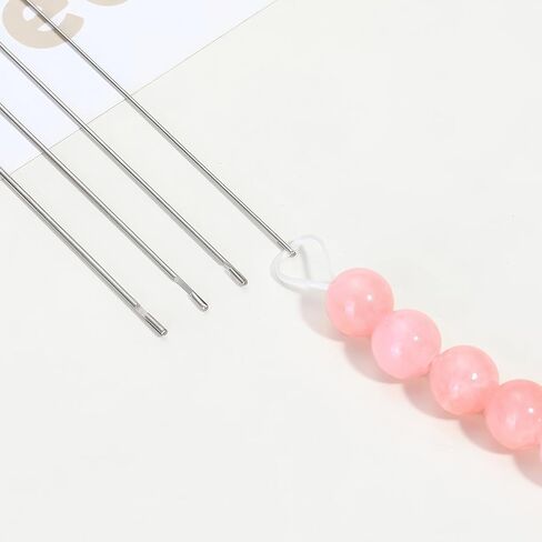 6 Pcs Bead Spinner Needles for Jewelry Making, 6 Sizes for Clay Seed Beads in Saudi Arabia