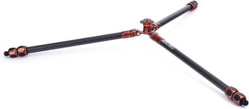 3 Legged Thing Pro Range 2.0 Winston 2.0 Carbon Fibre Tripod System - Adjustable Camera Tripod with 3 Counterfold Detachable Legs for Monopod Conversion - Earth Bronze (WINSTON2) in Saudi Arabia