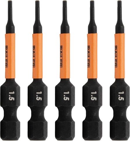 Hex 1/4" Impact Driver Bit - Railer Allen Wrench Drill Hex Bits. 1/4 Quick Release S2 Steel 2 inch 1/4" Hex Bits. (5 Pack) in Kuwait