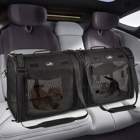 Wakytu 2-in-1 Pet Carrier for Cats & Dog, Travel Carrier for Camping in Saudi Arabia