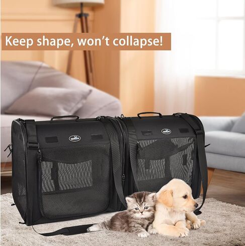 Wakytu 2-in-1 Pet Carrier for Cats & Dog, Travel Carrier for Camping in Saudi Arabia