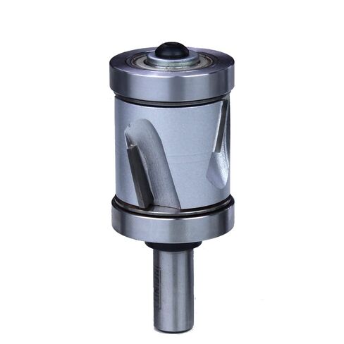 Infinity Cutting Tools 1/2" Shank, Mega Flush Trim Bit, 1-1/2" C.D. x 2" C.H.| Carbide Tip | Heavy-Duty | for Handheld Or Table Mounted Wood Router in Kuwait