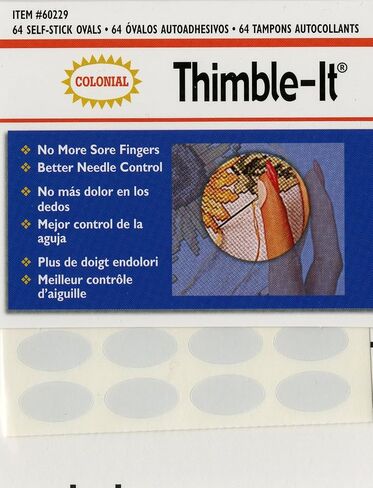 Colorbok 60229 Thimble-It Finger Pads, 64 Per Package in Saudi Arabia