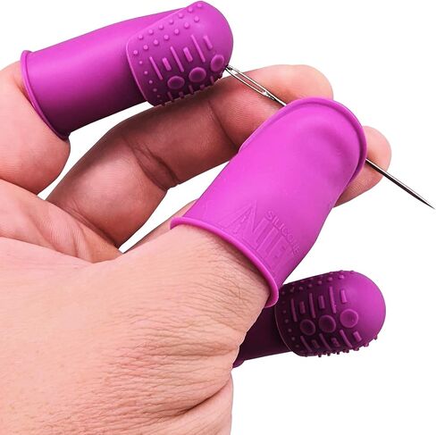 Comfortable Flexible Thimble | THIK-Grip Series | Small (1) - Medium (1) - Large (1) | in Kuwait
