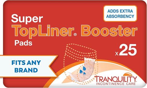 Tranquility TopLiner Booster Pad Medium Diaper Inserts Pk/25 in Kuwait