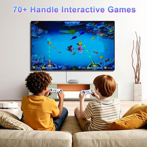 Video Game Console for Kids with Light Gun, 100+ Sports & Shooting TV Games in Saudi Arabia