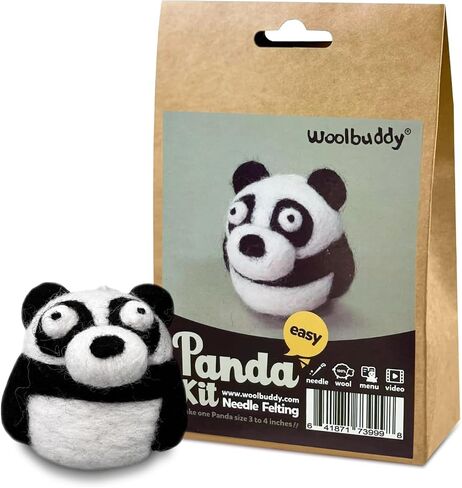 Woolbuddy Needle Felting Starter Kit (Llama) for Beginner & Adult with Tool in Kuwait
