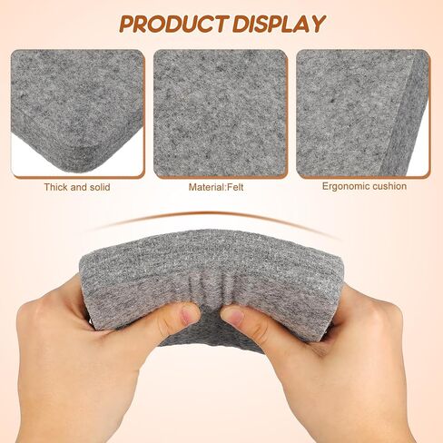 Healifty Needle Felting Mat Dense Wool Felt Pad for Precision Felting Thick Craft Work Block for Desk Protection DIY Needle Felting Supplies 5.98 X 5.98 X 0.98 in Dark Grey in Kuwait