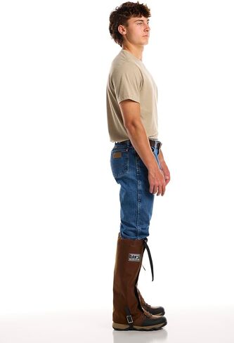 Dan's Hunting Gear, Snake Protector, Briarproof, Waterproof, Leg Gaiters 1000D. Made in U.S.A in Kuwait