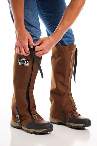 Dan's Hunting Gear, Snake Protector, Briarproof, Waterproof, Leg Gaiters 1000D. Made in U.S.A in Kuwait