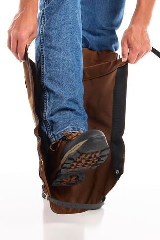 Dan's Hunting Gear, Snake Protector, Briarproof, Waterproof, Leg Gaiters 1000D. Made in U.S.A in Kuwait
