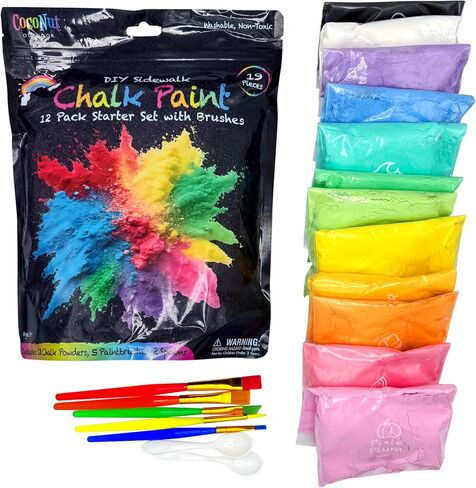 DIY Sidewalk Chalk Paint Set, Art Set for Kids Ages 5+ in Saudi Arabia