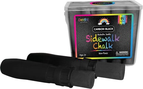 Jumbo Sidewalk Chalk Bucket - 20 Pieces, Kids Art Set in Saudi Arabia