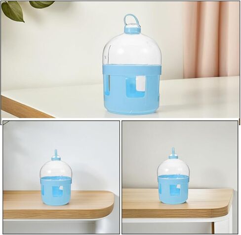2pcs Water Dispenser for Cage, ABS Bird Waterer with Large Opening in Kuwait