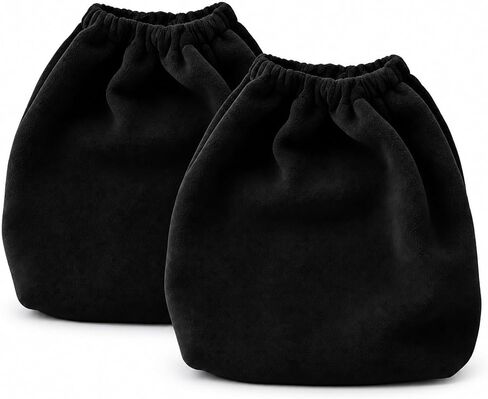 English Stirrup Covers, 1 Pair, Fleece Saddle Protectors, 9 x 9 in, Blue in Saudi Arabia