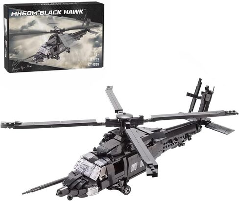 FunXylophy Bell UH-1Y Venom Helicopters Building Blocks Set, Collectible Military-Themed Model to Build and Display, Great Gift for Adult, MOC-141242 (1070 PCS) in Saudi Arabia