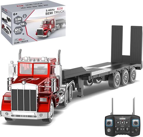 KIDMARKT 39.6-inch 16-Channel Giant RC Semi-Trailer Truck in Kuwait