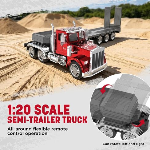 KIDMARKT 39.6-inch 16-Channel Giant RC Semi-Trailer Truck in Kuwait
