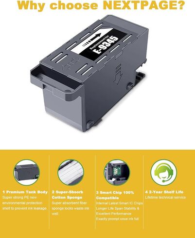 E-9345 Ink Maintenance Box for Epson ET-8550 ET-16600 ET-5850 in Kuwait