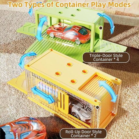 Fistone Cargo Ship Toy with Crane for 3 4 5 6 Year Old Kids in Saudi Arabia